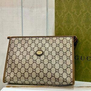 Gucci Vintage GG Plus Clutch
